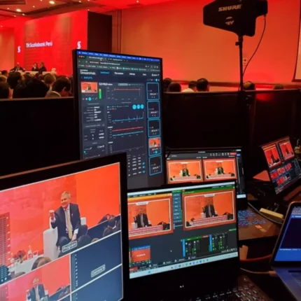 Servicio de circuito cerrado de televisión para eventos